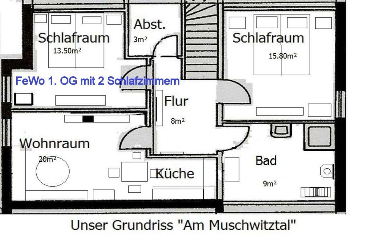 Ferienwohnung "Am Muschwitztal" Bad Steben / Carlsgrun מראה חיצוני תמונה